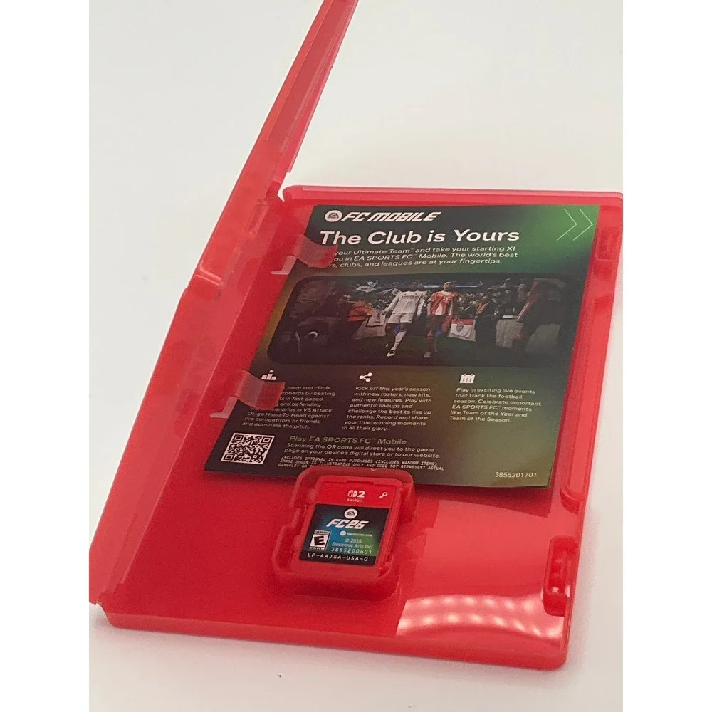 EA Sports FC 25 Nintendo Switch Game Physical Game Card Soccer FC25 E Rating